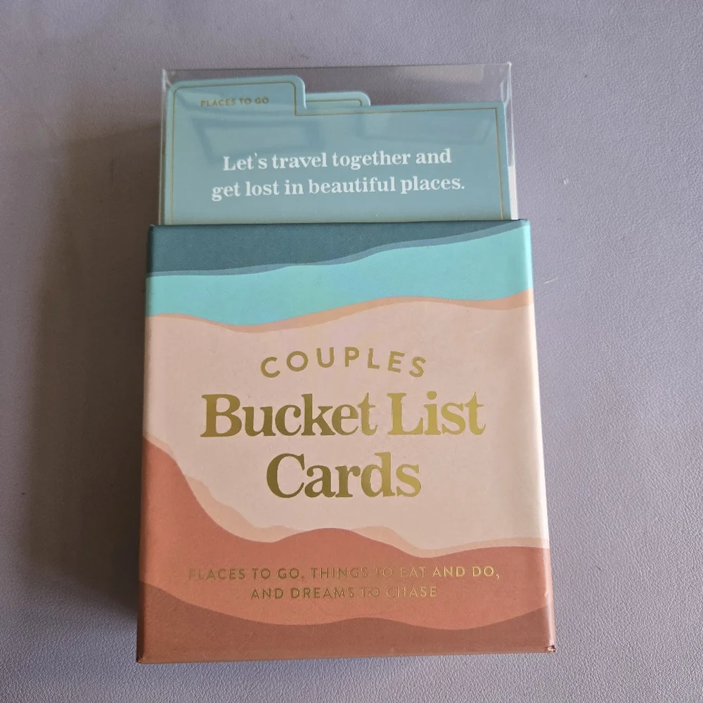 Eccolo Couples Bucket List‎ Card Deck